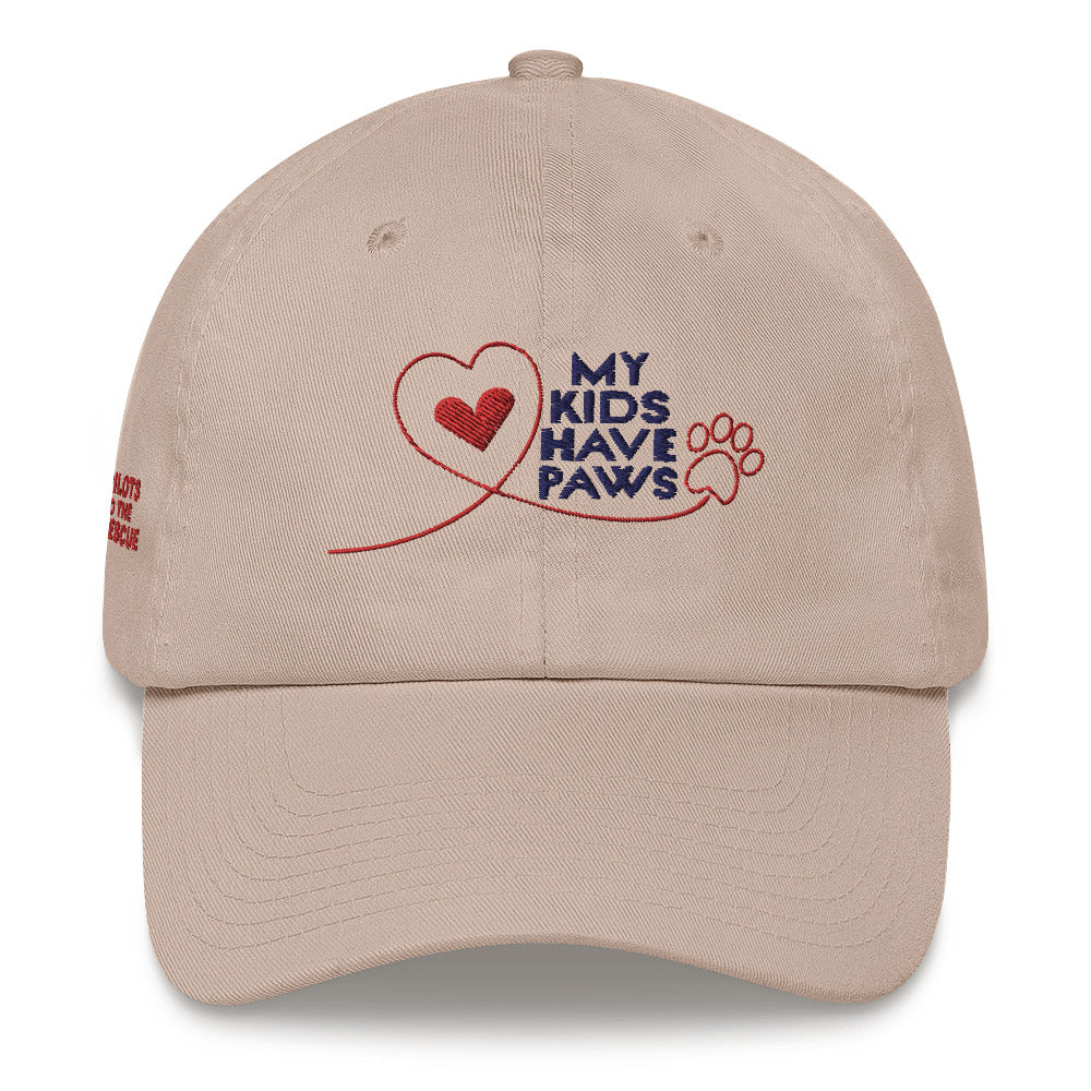 'My Kids Have Paws' Dad Hat