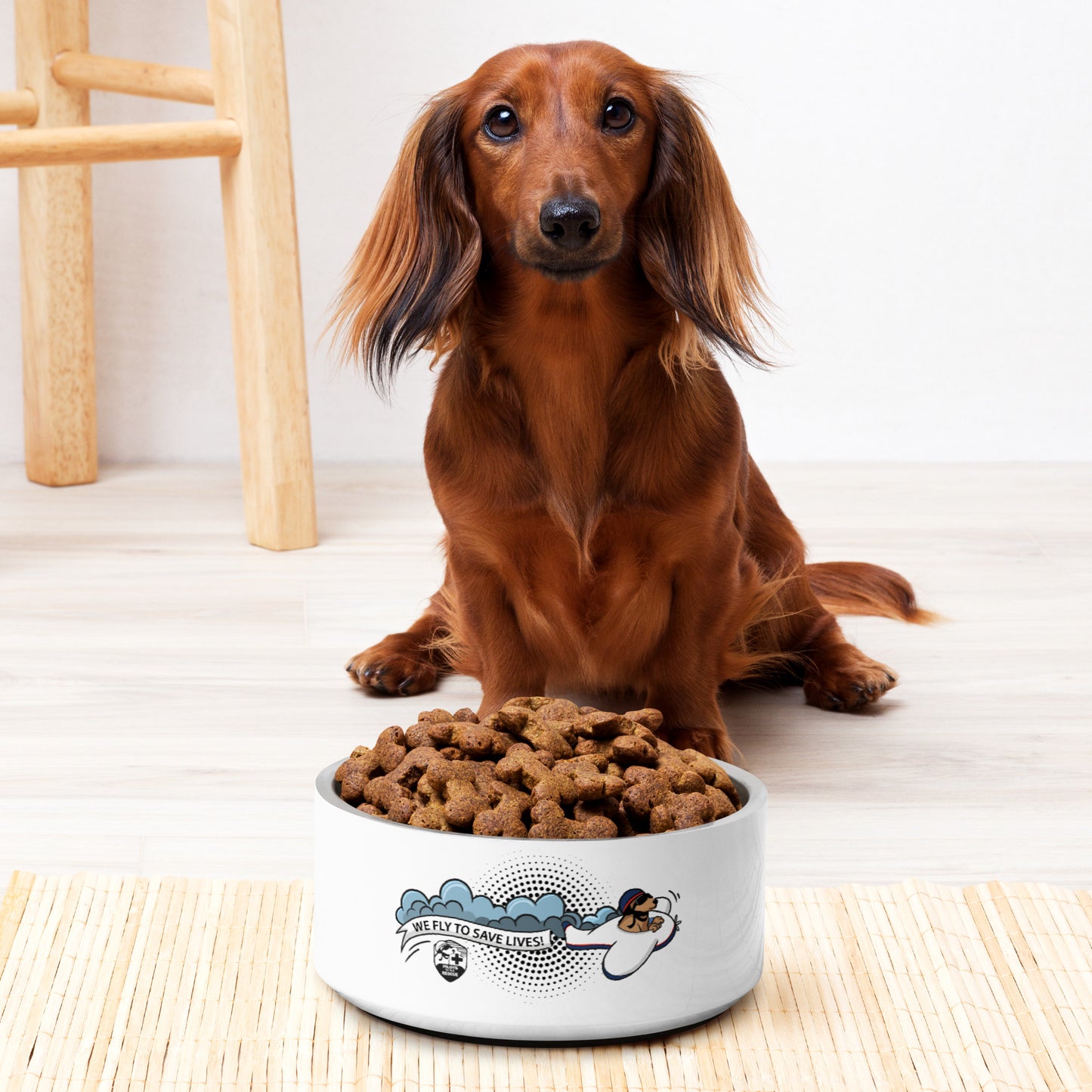 'We Fly To Save' Pet bowl