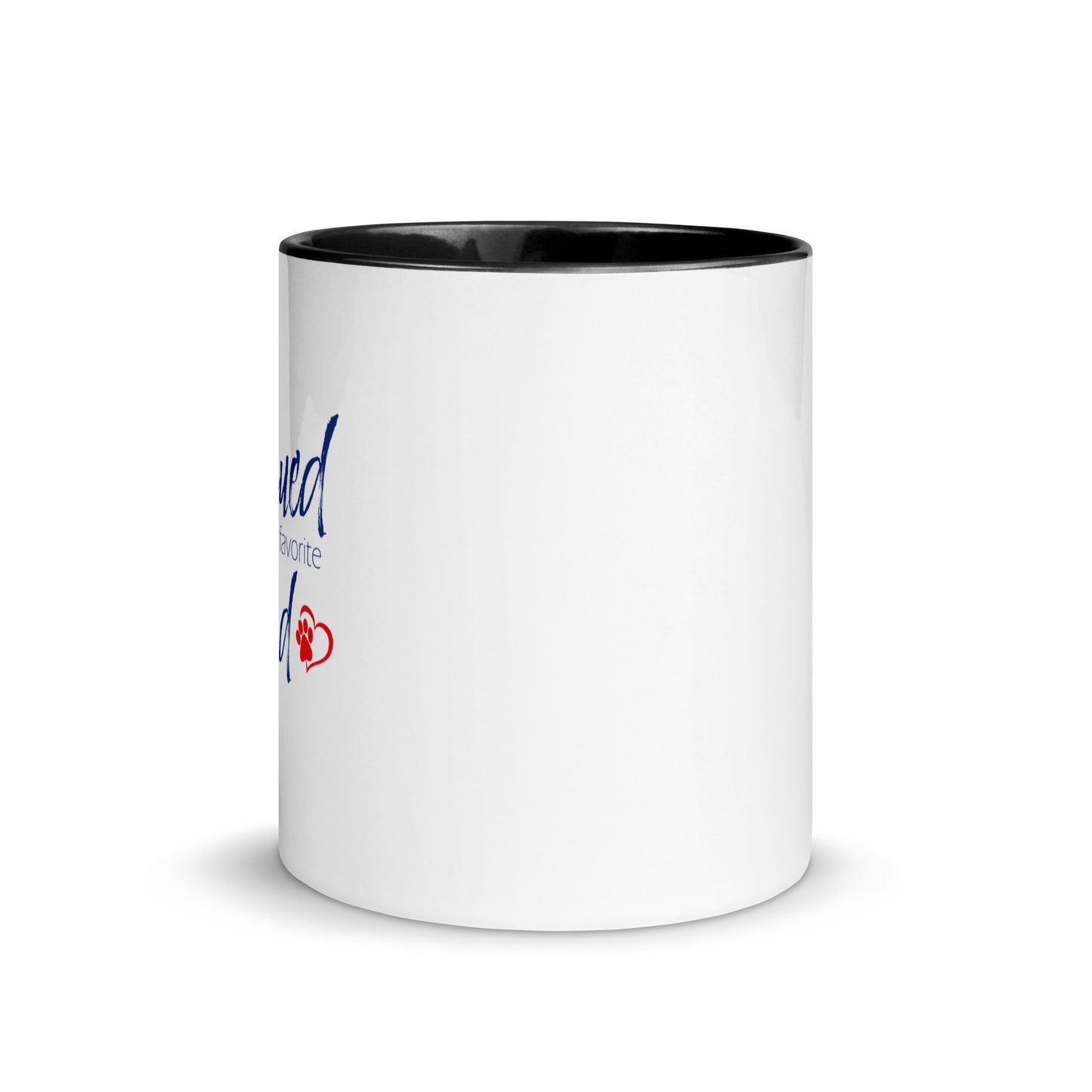 'Rescued Is My' Mug