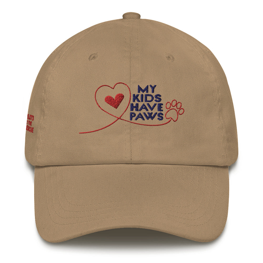 My Kids Have Paws Dad Hat