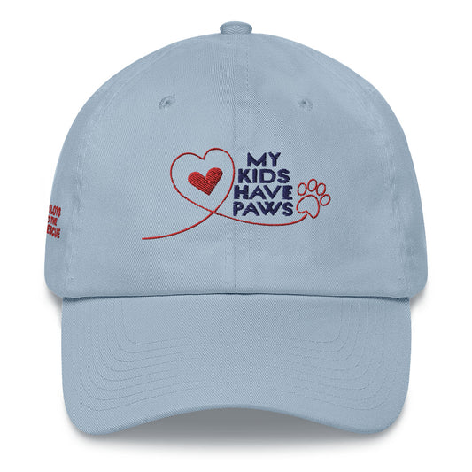 My Kids Have Paws Dad Hat