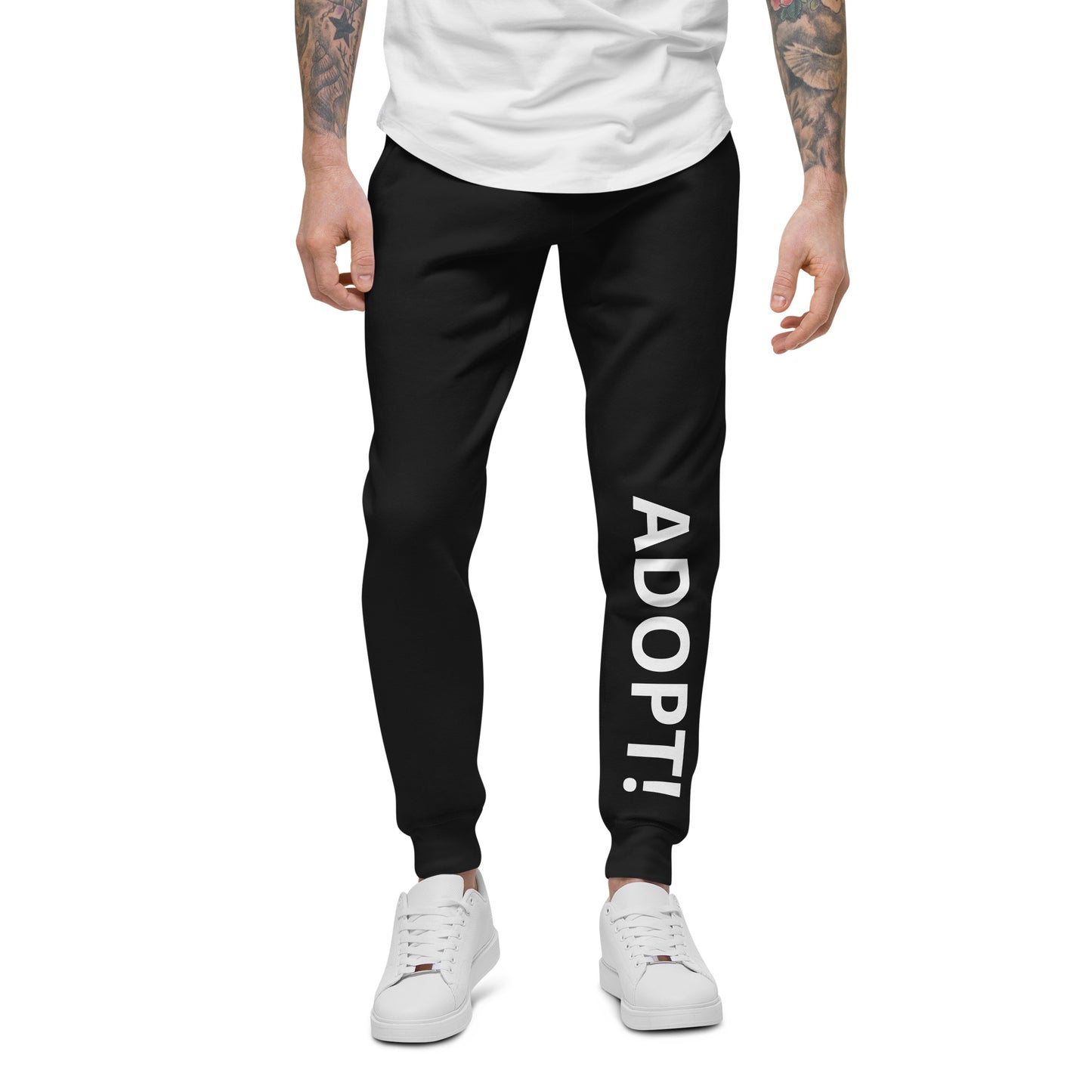 ADOPT! Unisex Fleece Sweatpants