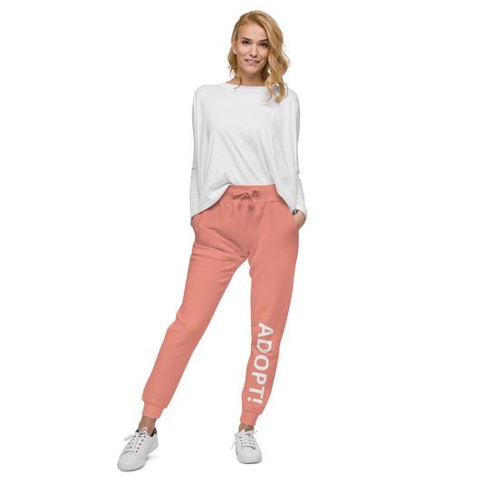 ADOPT! Unisex Fleece Sweatpants