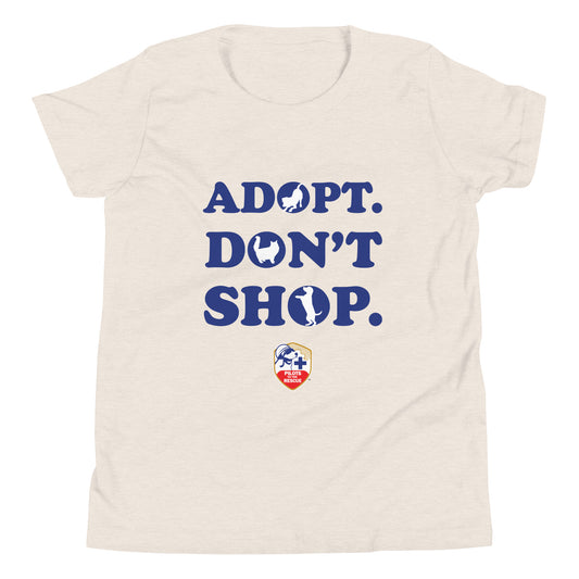 Kids Adopt Don't Shop T-Shirt